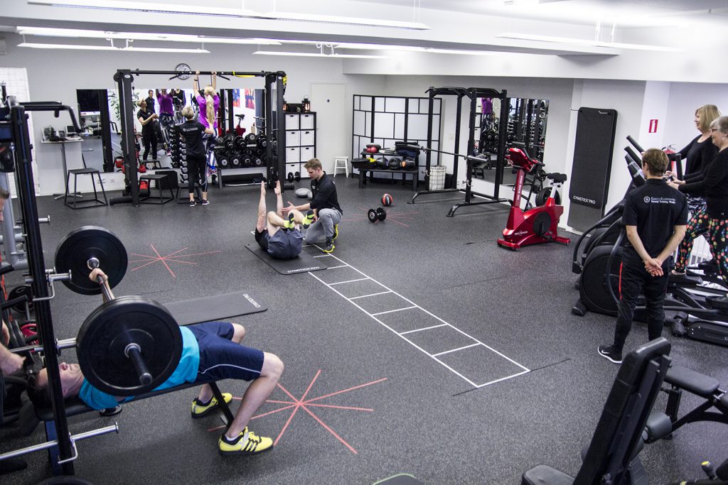 personal training studio