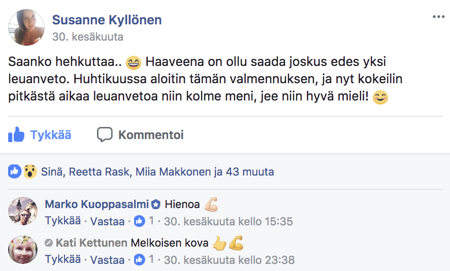 pyöreät pakarat kokemuksia