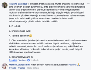 kuntosaliharjoittelun vuosivalmennus kokemuksia