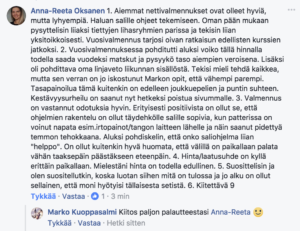kuntosaliharjoittelun vuosivalmennus kokemuksia